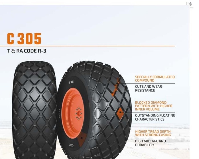 CEAT C 305 OTR tyre — 23.1-26